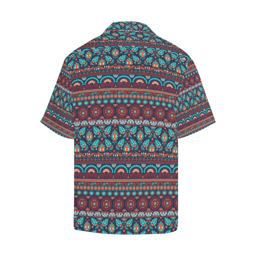 Suzani Print Design LKS302 Men's Hawaiian Shirt