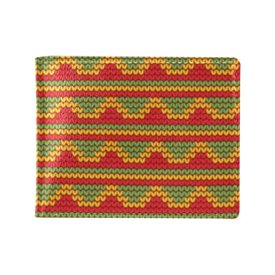 Rasta Reggae Color Print Men's ID Card Wallet