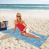 Snowboard Print Design LKS303 Beach Towel 32" x 71"