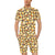 Smiley Face Emoji Print Design LKS303 Men's Romper