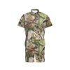 Camo Realistic Tree Forest Print Men's Romper