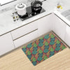 KOI Fish Pattern Print Design 01 Kitchen Mat