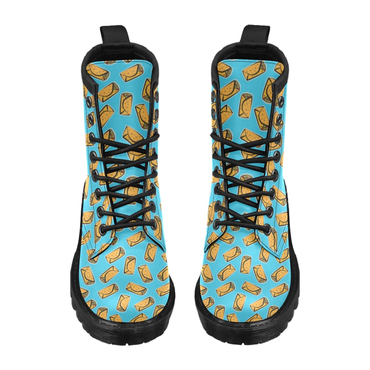 Burrito Print Design LKS301 Women's Boots