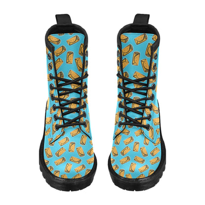 Burrito Print Design LKS301 Women's Boots