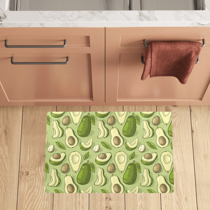 Avocado Pattern Print Design AC03 Kitchen Mat