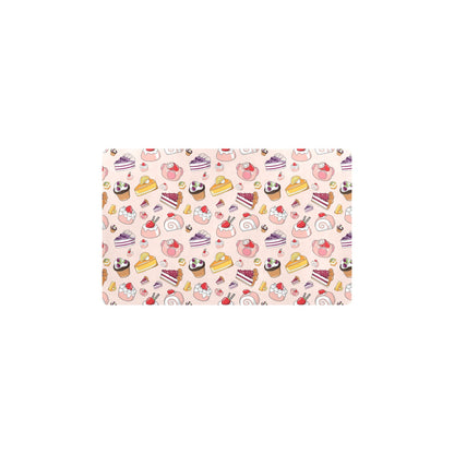 Cake Pattern Print Design 01 Kitchen Mat