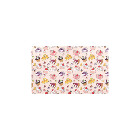 Cake Pattern Print Design 01 Kitchen Mat