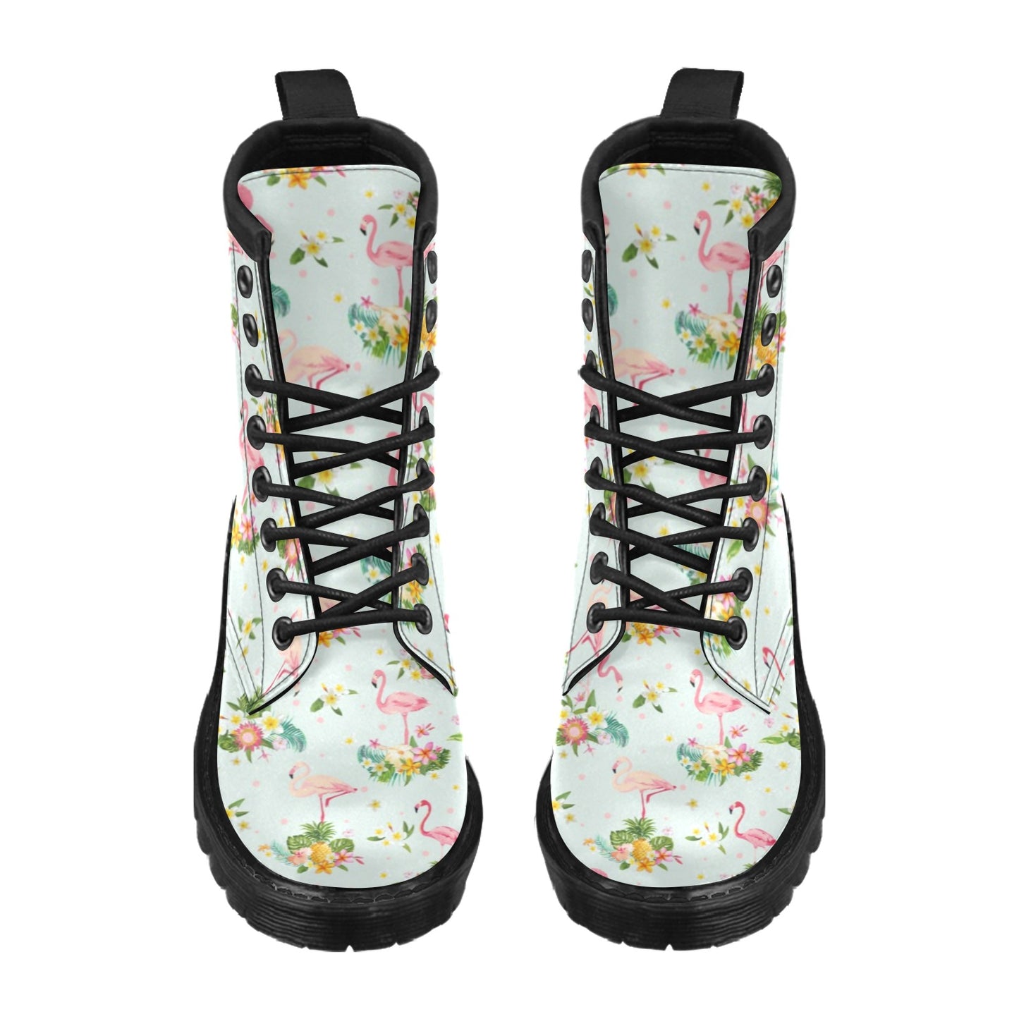 Flamingo Sweet Pattern Women's Boots