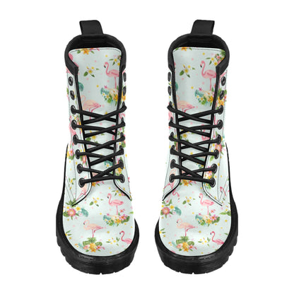 Flamingo Sweet Pattern Women's Boots