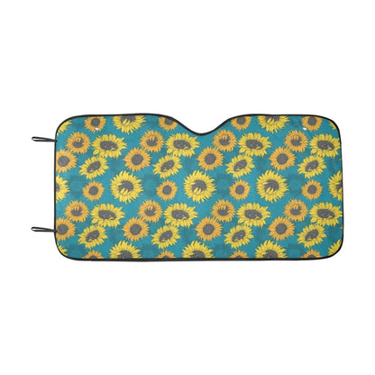 Sunflower Print Design LKS301 Car front Windshield Sun Shade