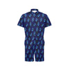 Music note Pattern Print Design A04 Men's Romper