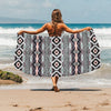 Safari Pattern Print Design LKS302 Beach Towel 32" x 71"