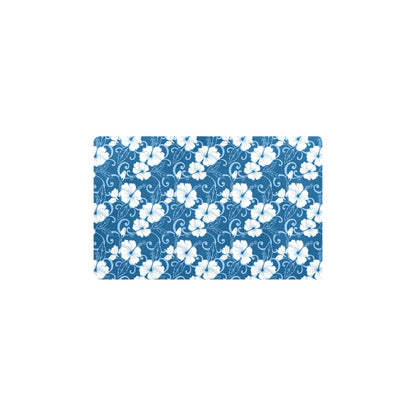 Hibiscus Pattern Print Design HB03 Kitchen Mat