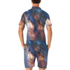 Celestial Milky way Galaxy Men's Romper