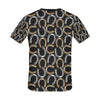 Horseshoe Print Design LKS305 Men's All Over Print T-shirt