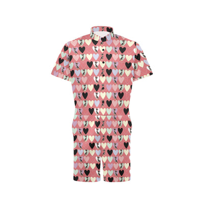 Chihuahua Pattern Print Design 01 Men's Romper