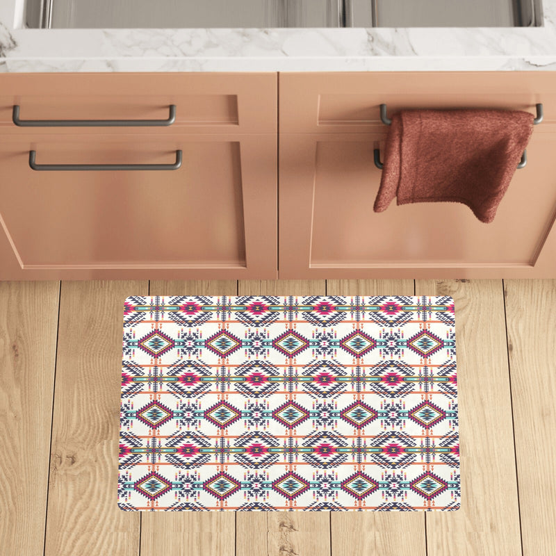 Indian Navajo Art Themed Design Print Kitchen Mat