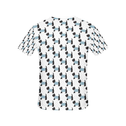 Scottish Terriers Print Design LKS3012 Women's  T-shirt