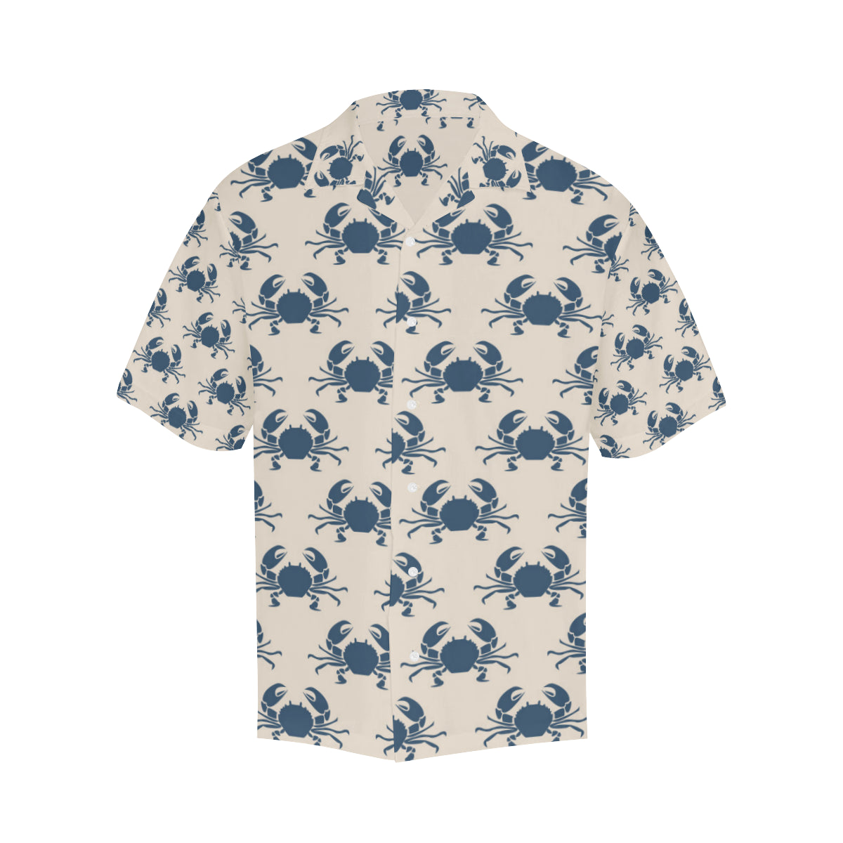 Crab Pattern Print Design 02 Men's Hawaiian Shirt