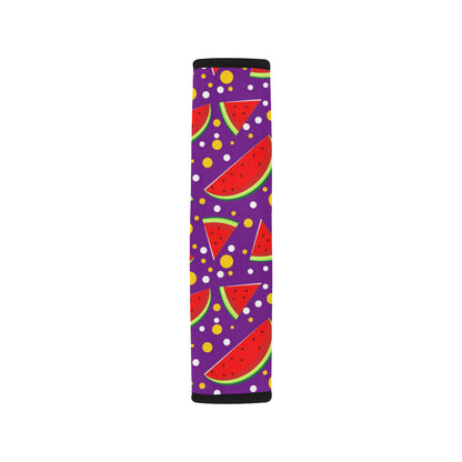 Watermelon Pattern Print Design WM010 Car Seat Belt Cover
