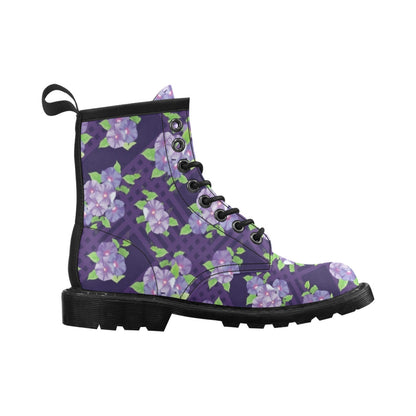 Morning Glory Pattern Print Design MG03 Women's Boots