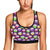 Cupcake Pattern Print Design CP07 Sports Bra