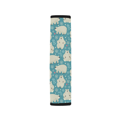 Bear Pattern Print Design BE04 Car Seat Belt Cover