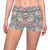 Peony Pattern Print Design PE05 Yoga Shorts