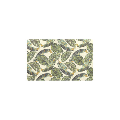 Banana Leaf Pattern Print Design BL08 Kitchen Mat