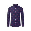 Bicycle Pattern Print Design 01 Men's Long Sleeve Shirt