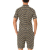 Horseshoe Print Design LKS304 Men's Romper