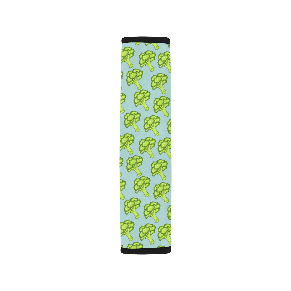 Broccoli Pattern Print Design 02 Car Seat Belt Cover