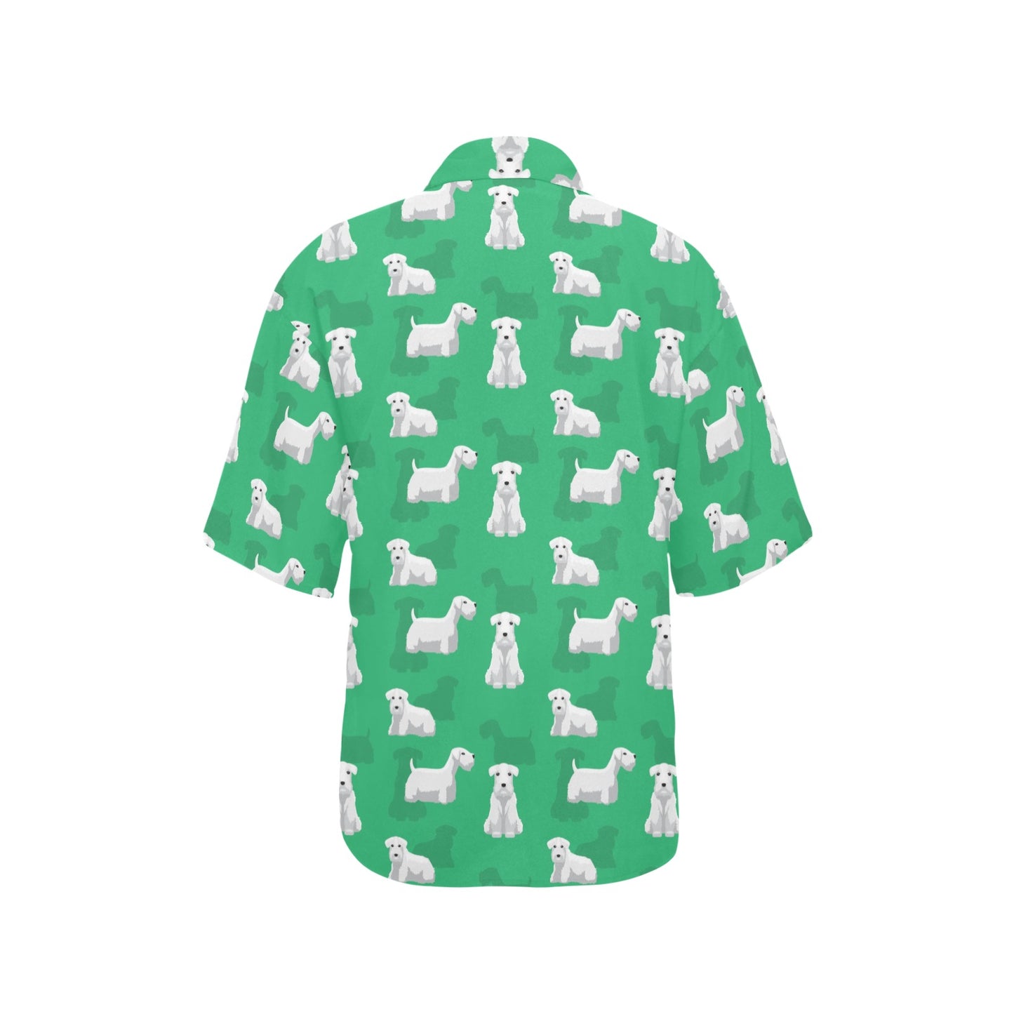 Sealyham Terriers Print Design LKS301 Women's Hawaiian Shirt