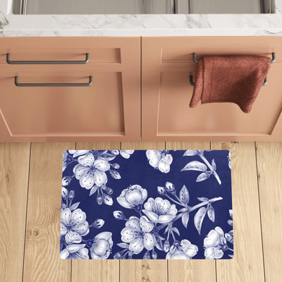 Cherry Blossom Pattern Print Design CB01 Kitchen Mat