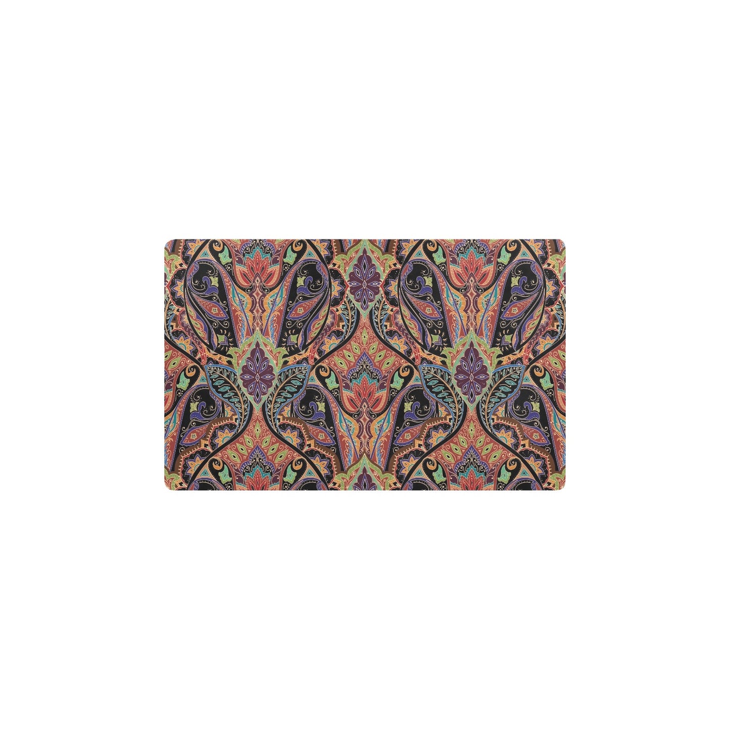 Bohemian Pattern Print Design 06 Kitchen Mat