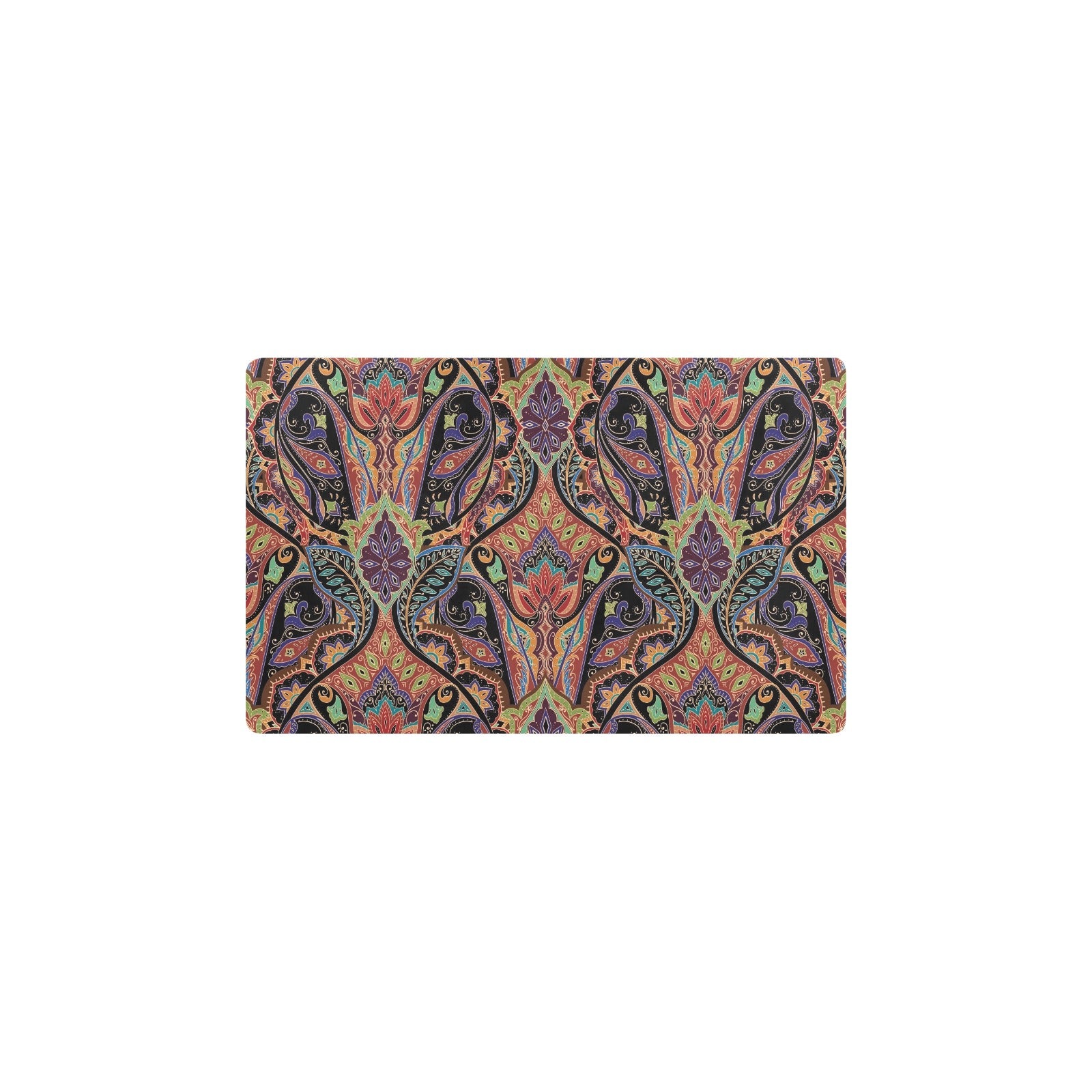 Bohemian Pattern Print Design 06 Kitchen Mat