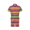 Mexican Blanket Classic Print Pattern Men's Romper