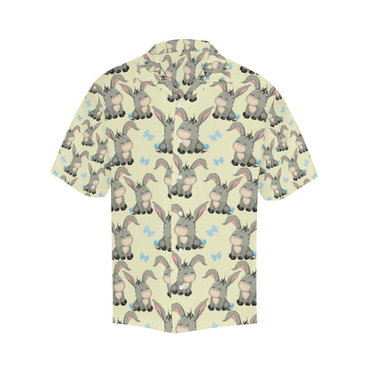 Donkey Baby Pattern Print Design 02 Men's Hawaiian Shirt