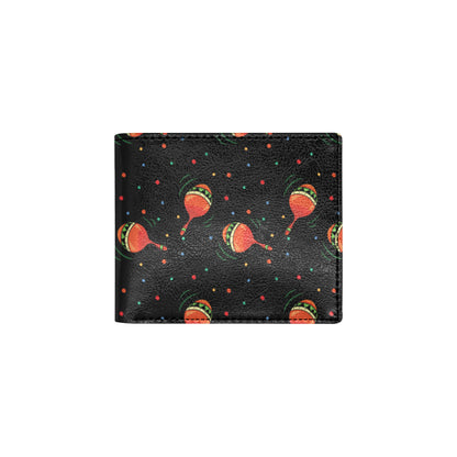 Maracas Pattern Print Design 03 Men's ID Card Wallet
