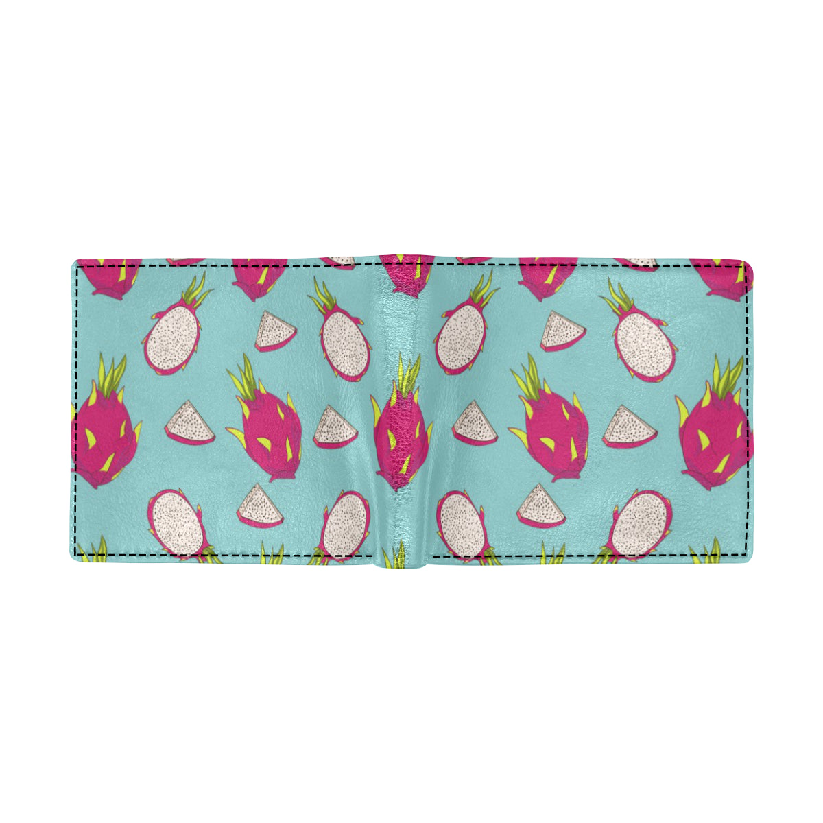 Dragonfruit Pattern Print Design DF01 Men's ID Card Wallet