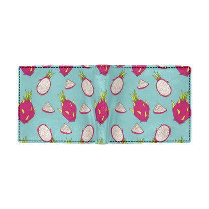 Dragonfruit Pattern Print Design DF01 Men's ID Card Wallet