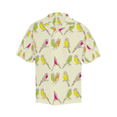 Parakeet Pattern Print Design A01 Men's Hawaiian Shirt