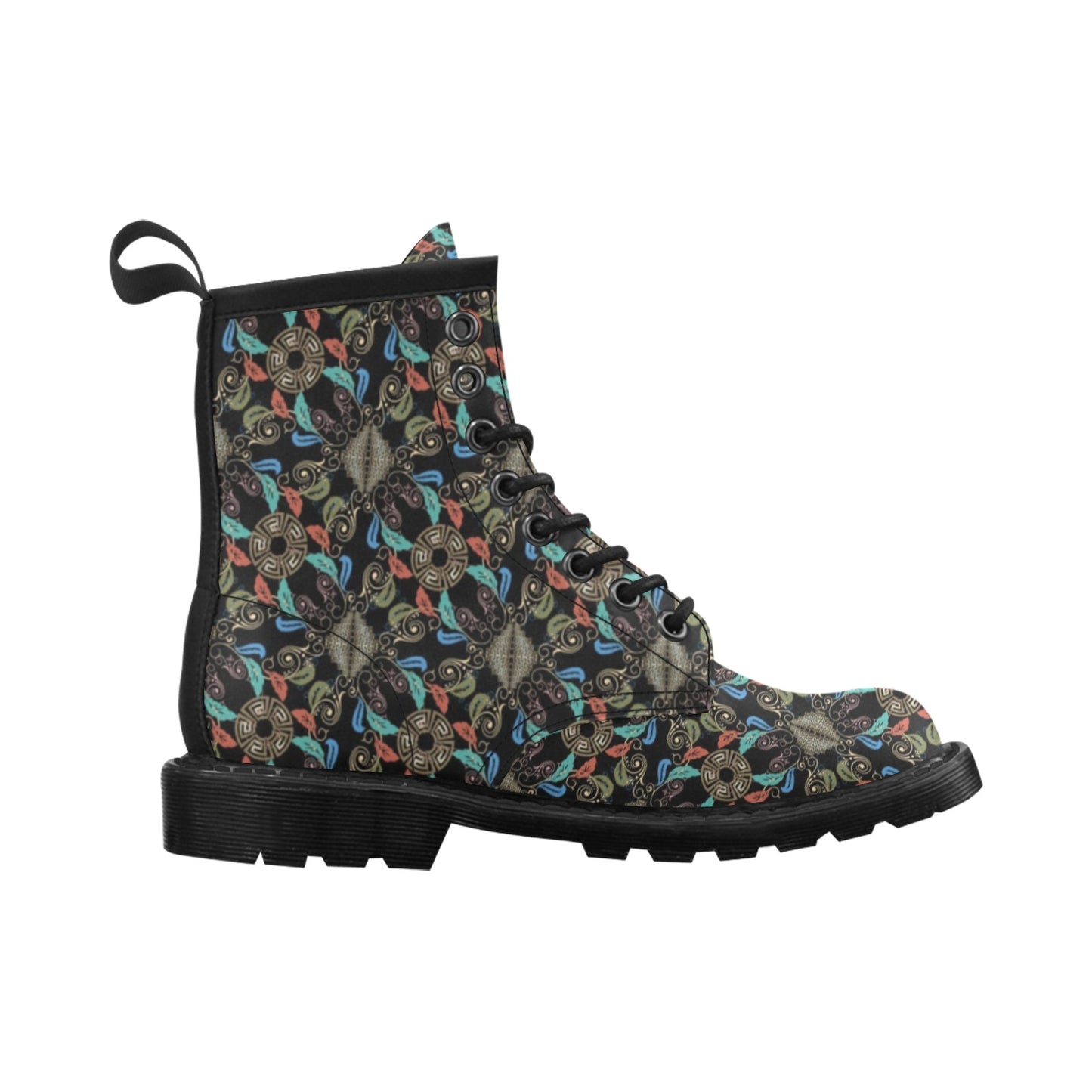 Ancient Greek Print Design LKS308 Women's Boots