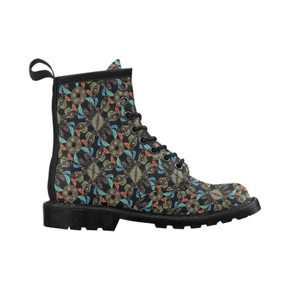 Ancient Greek Print Design LKS308 Women's Boots