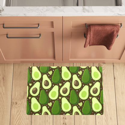 Avocado Pattern Print Design AC04 Kitchen Mat
