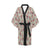 Birds Pattern Print Design 05 Women's Short Kimono