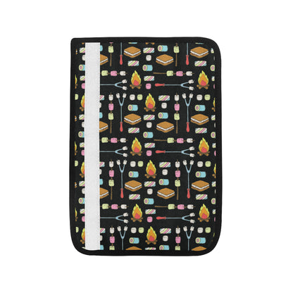 Camping Campfire Marshmallows Car Seat Belt Cover