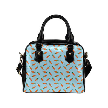 Carrot Pattern Print Design 03 Shoulder Handbag