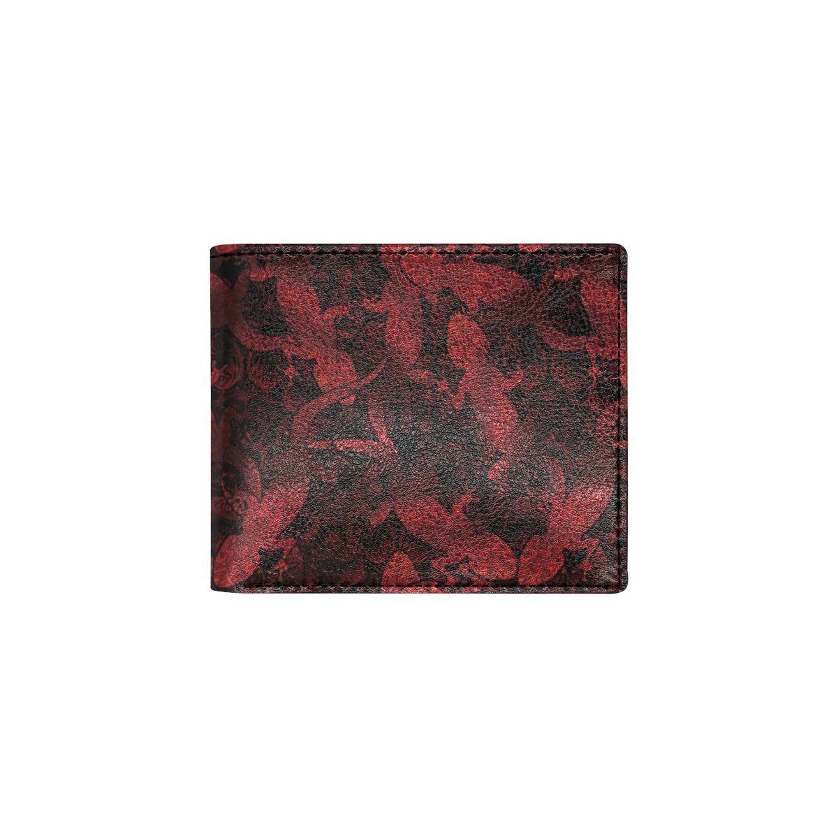 Gecko Pattern Print Design 04 Men's ID Card Wallet