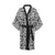 Cow Skin Pattern Print Design 04 Women's Short Kimono